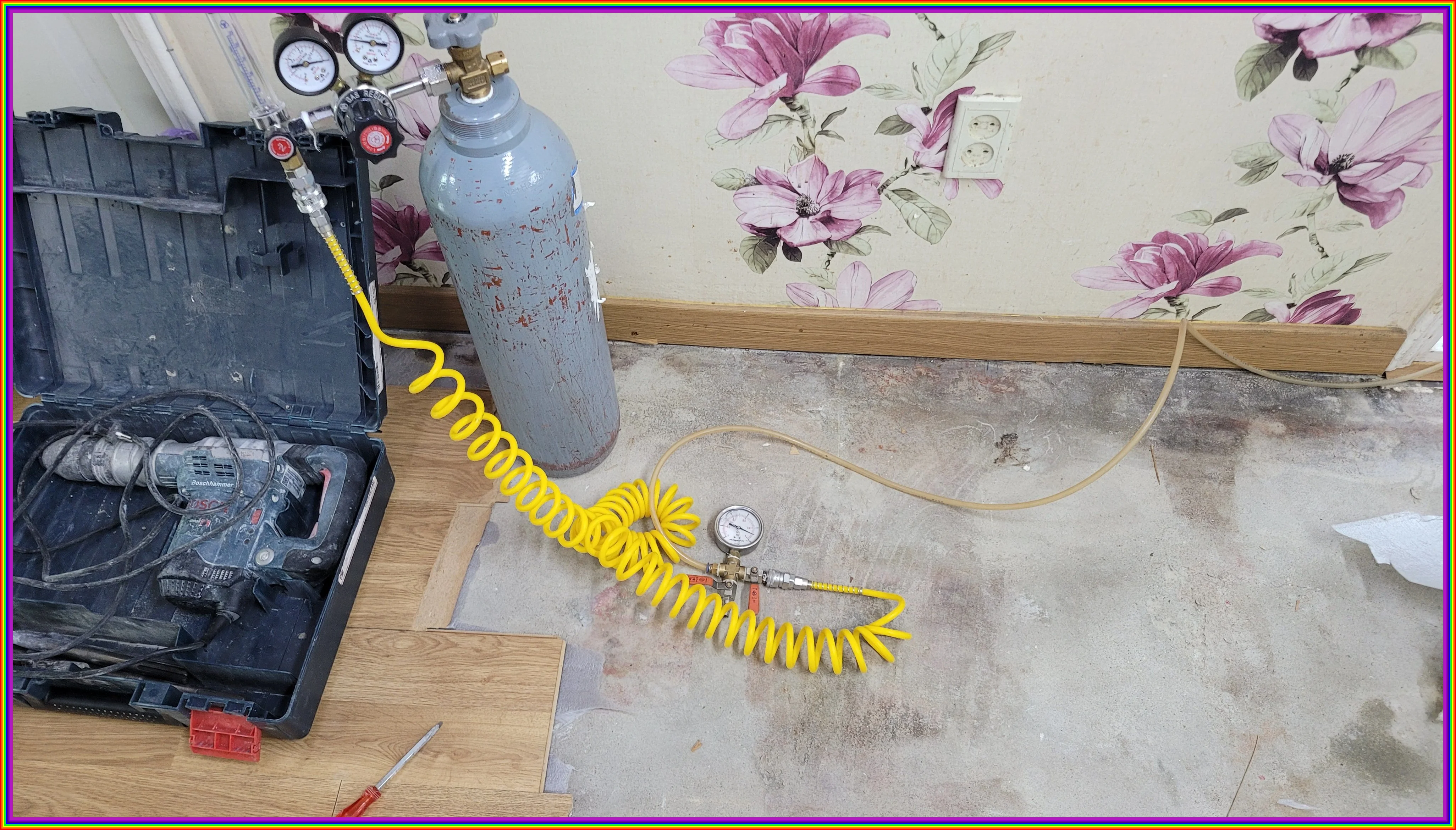 누수 현장 이미지