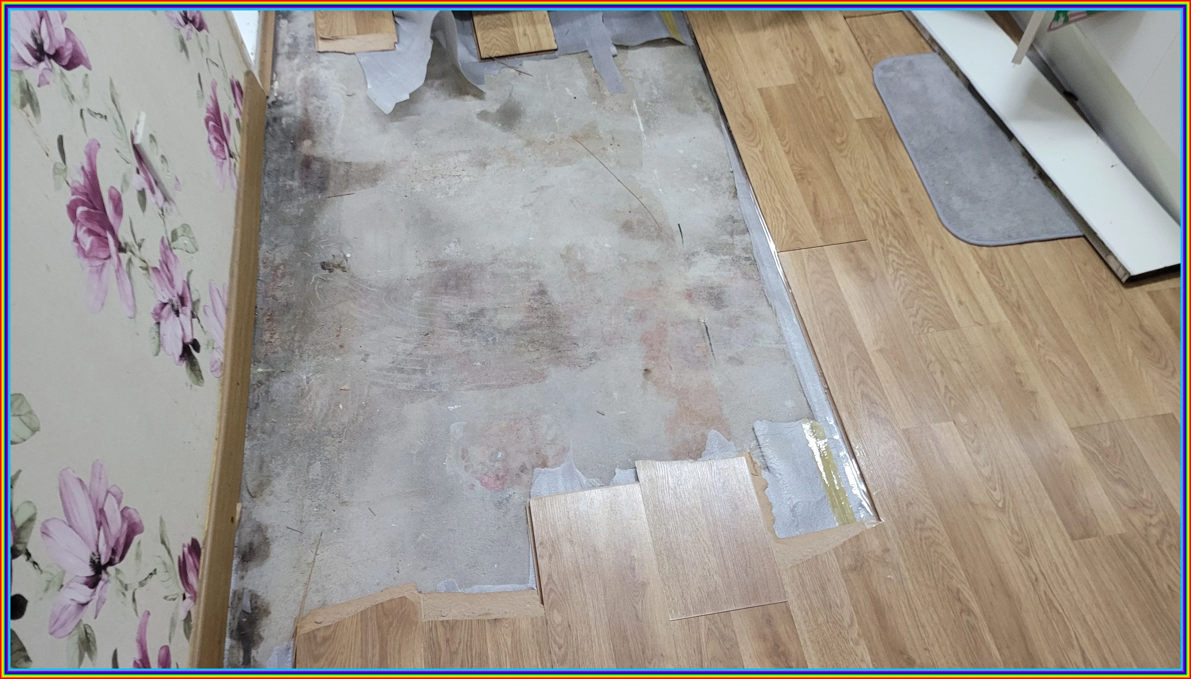 누수 현장 이미지